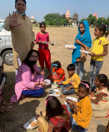 End child hunger for a better tomorrow.