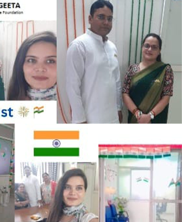 Our Team Celebrating 15 August