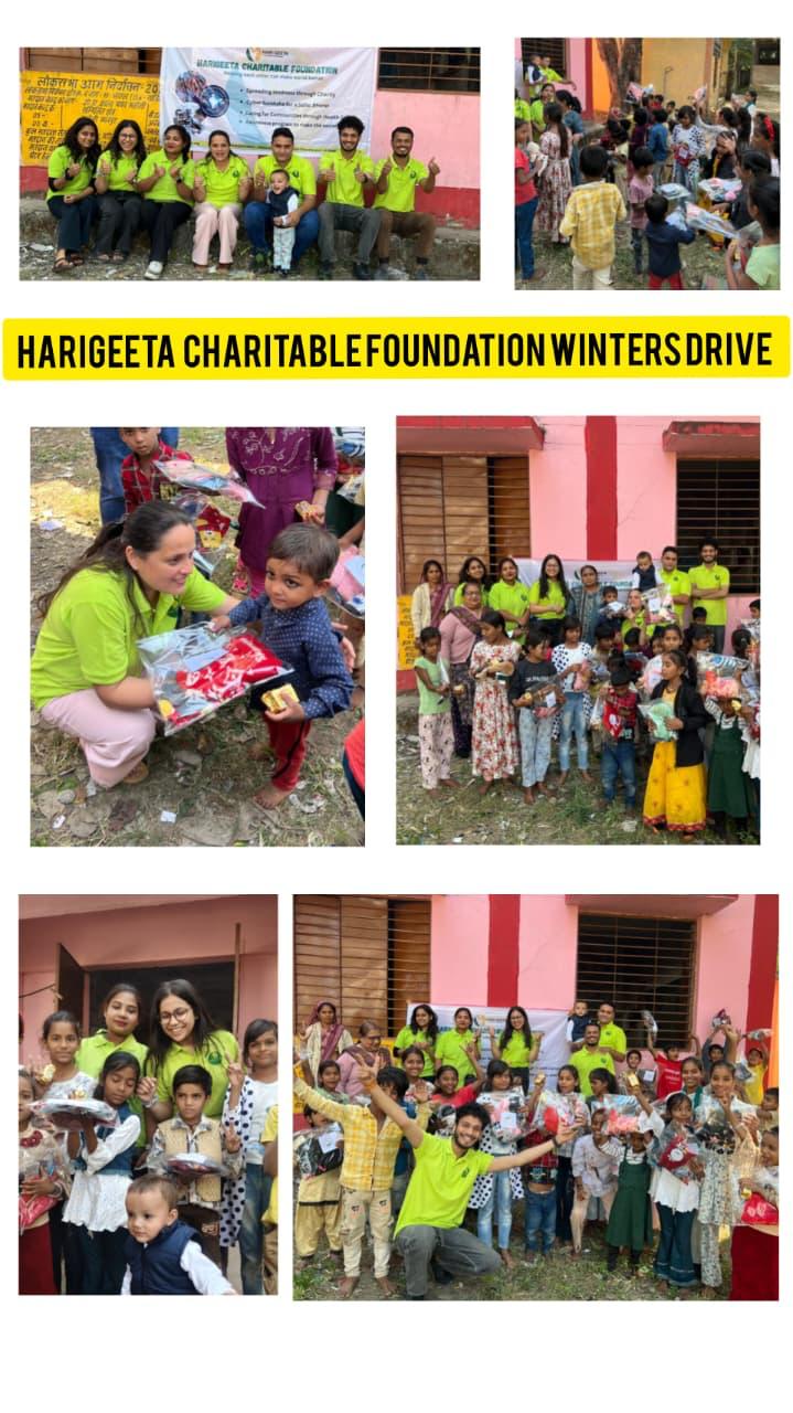 Hari Geeta Charitable Foundation के संरक्षक माननीय श्री सुरेन्द्र शर्मा जी (भाजपा प्रदेश उपाध्यक्ष) के मार्गदर्शन में आज भगवान बिरसा मुंडा जी की 150वीं जयंती के अवसर पर ज़रूरतमंद बच्चों को गर्म कपड़ों का वितरण किया गया। इस सेवा कार्य में सहयोग देने व